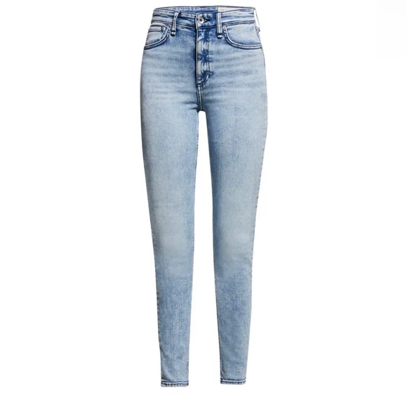 NWT rag & bone Nina High-Rise Skinny Jeans in Venice - Picture 2 of 7